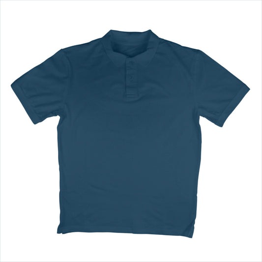 Navy Blue - Plain Polo