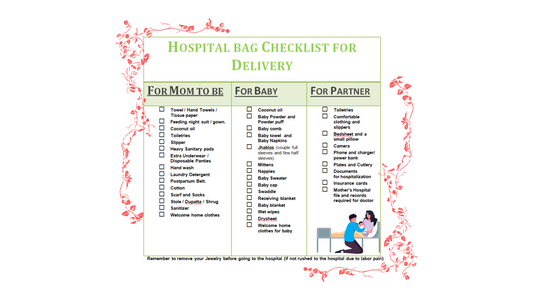 A Guide for Preparing Your Hospital Bag for Delivery - What to Bring