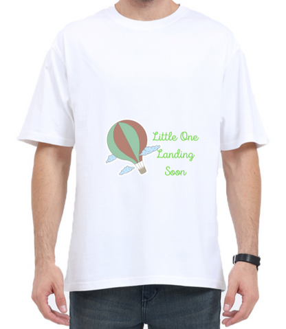 Landing Soon - Oversized Pregnancy T-shirt | Maternity Wear | Maternity T-shirt