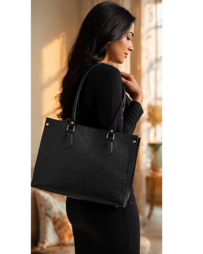 Premium Tote Bag for Women | Stylish Office Formal Bag | Spacious Handbag for Work, Travel & Daily Use | Durable Handles & Elegant Design