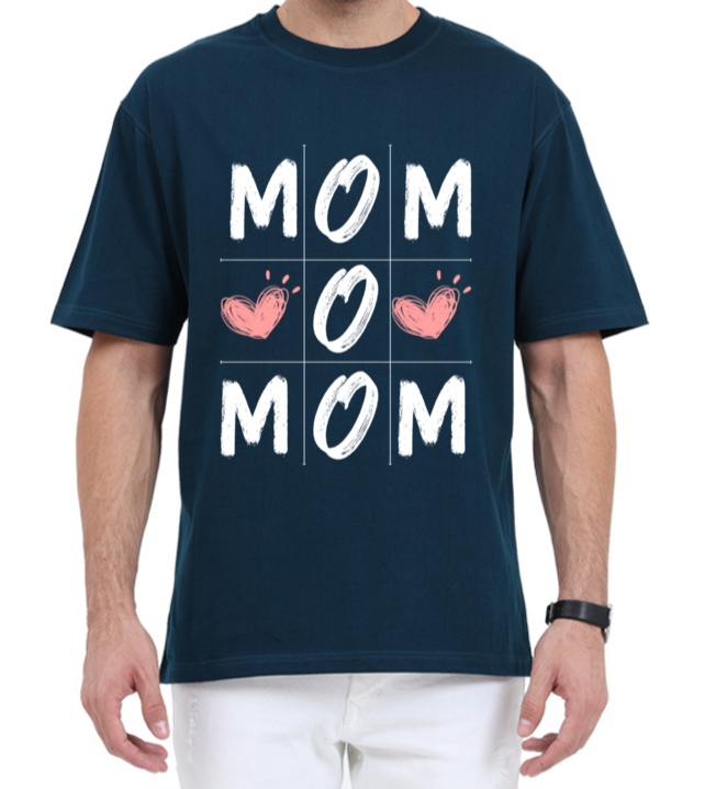 Mom - Oversized pregnancy tshirt