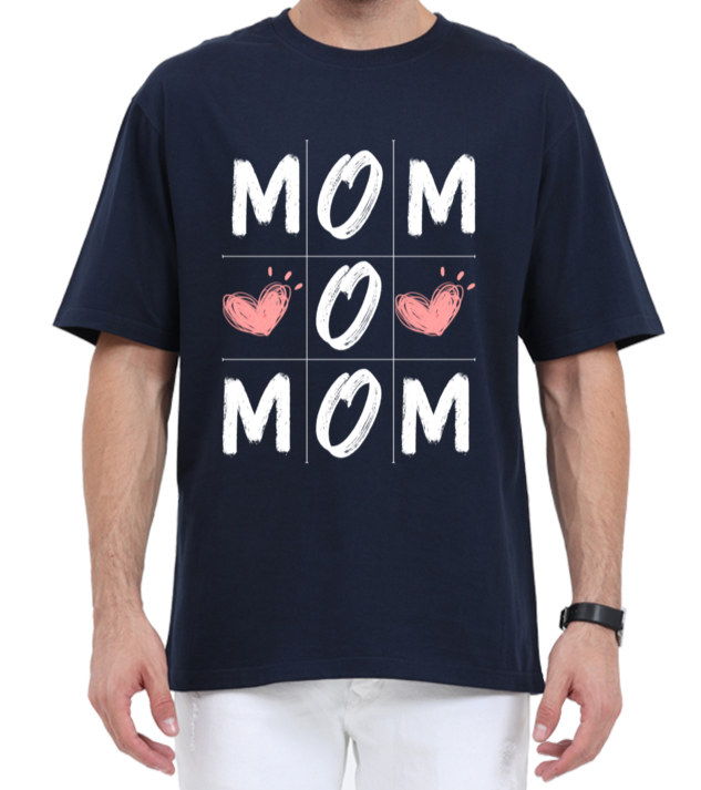 Mom - Oversized pregnancy tshirt