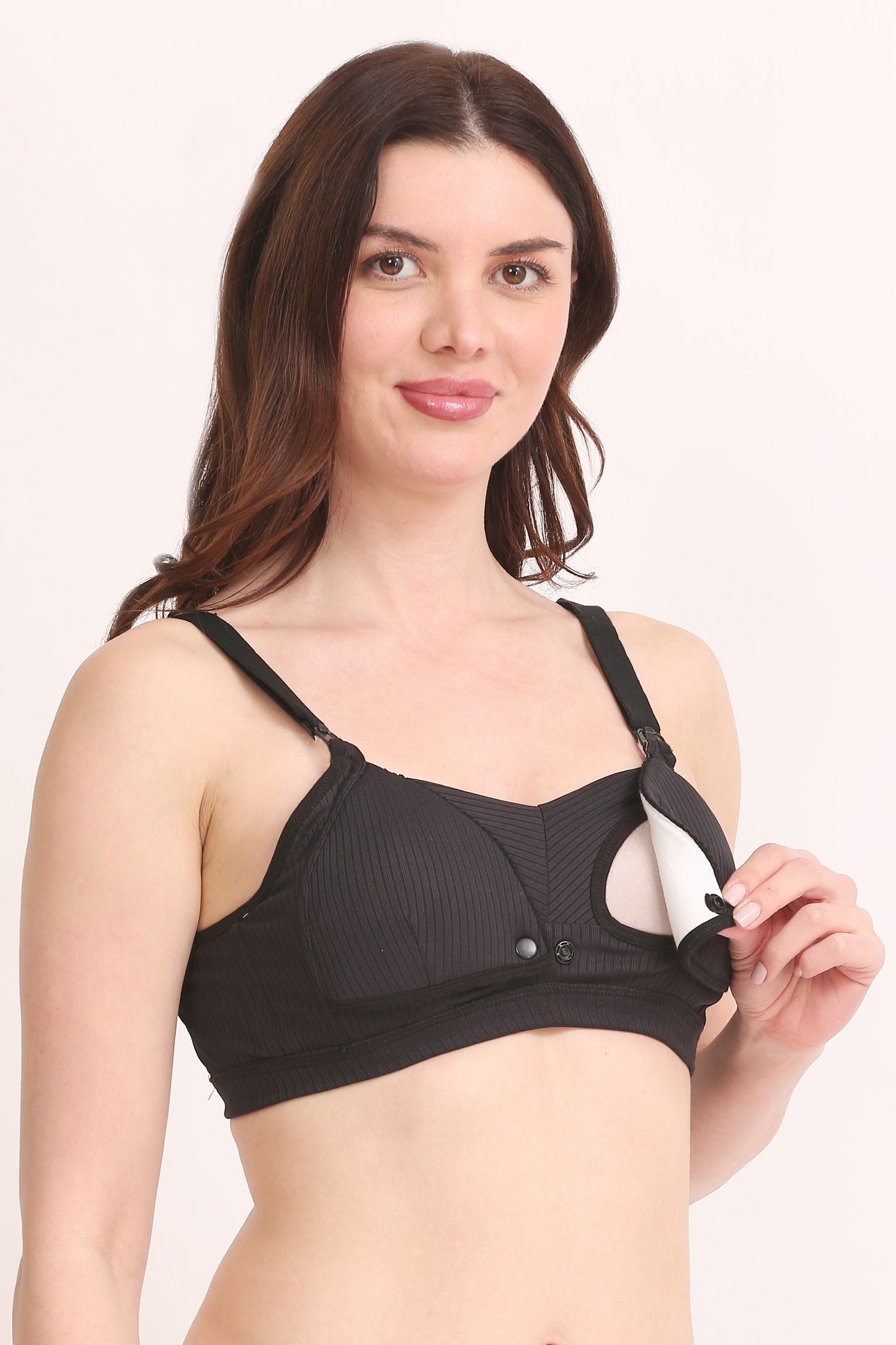 Padded Maternity / Nursing Bra / Feeding Bra with tick button