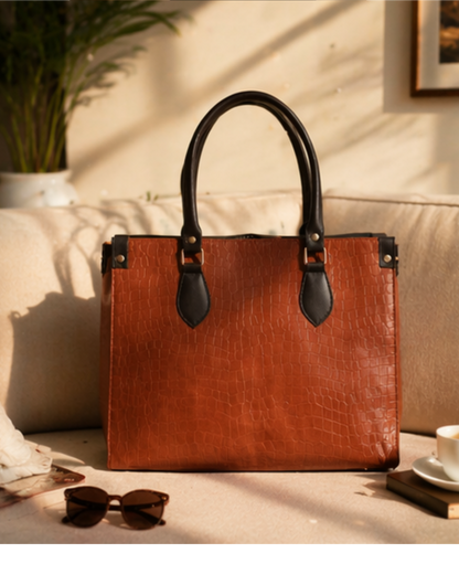 Premium Tote Bag for Women | Stylish Office Formal Bag | Spacious Handbag for Work, Travel & Daily Use | Durable Handles & Elegant Design