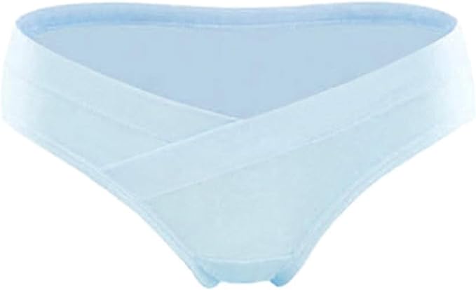 Maternity Panties / underwear / Low waist Maternity Panty - Set of 3 (blue, pink and yellow)