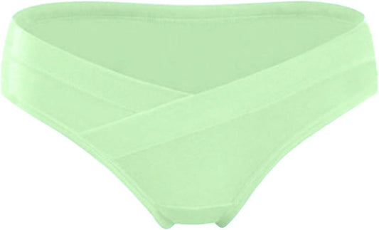 Maternity Panties / underwear / Low waist Maternity Panty - Green
