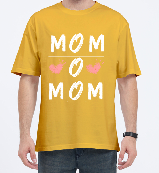 Mom - Oversized pregnancy tshirt