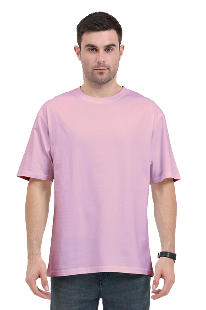 Plain Oversized T-shirt - 100% Cotton