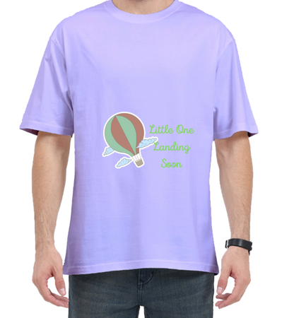 Landing Soon - Oversized Pregnancy T-shirt | Maternity Wear | Maternity T-shirt