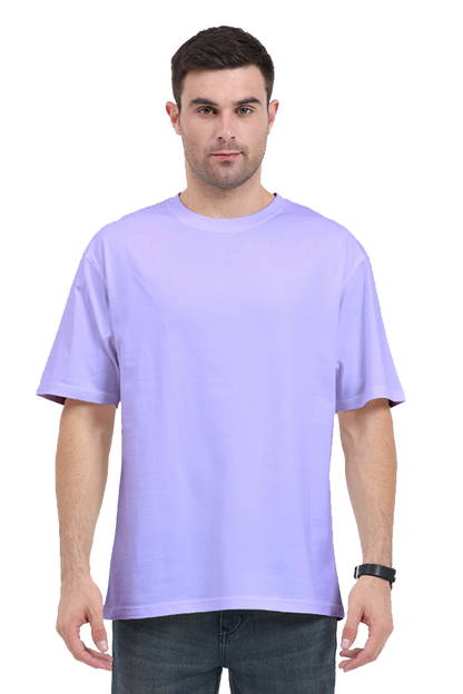 Plain Oversized T-shirt - 100% Cotton