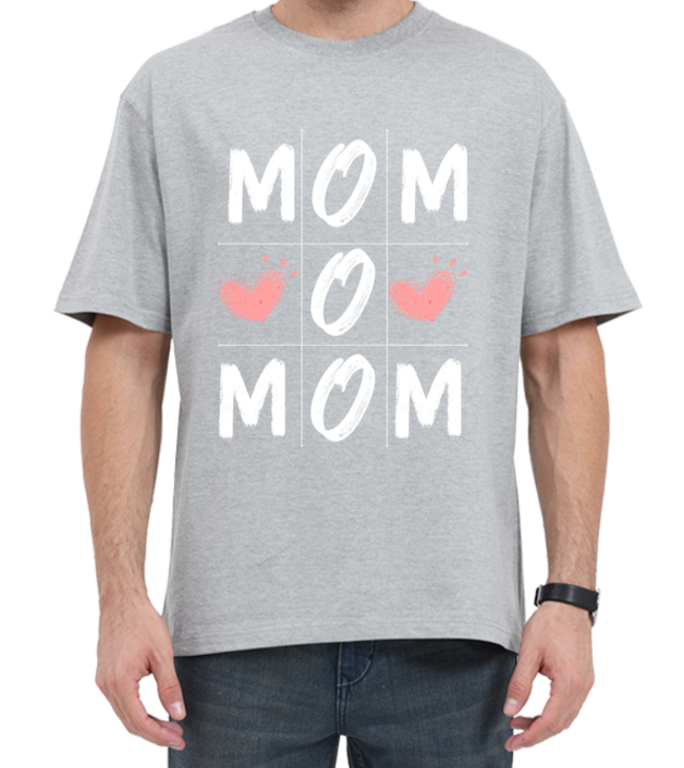 Mom - Oversized pregnancy tshirt