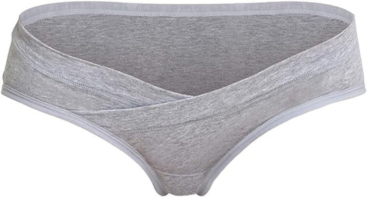 Maternity Panties / underwear / Low waist Maternity Panty - Grey
