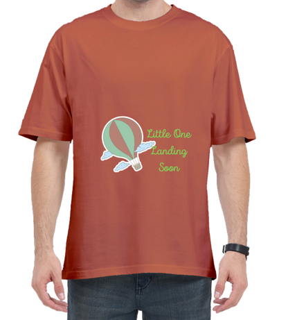 Landing Soon - Oversized Pregnancy T-shirt | Maternity Wear | Maternity T-shirt