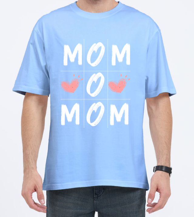 Mom - Oversized pregnancy tshirt