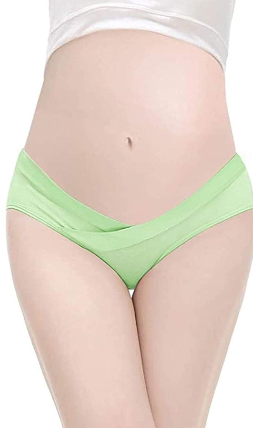 Maternity Panties / underwear / Low waist Maternity Panty - Green