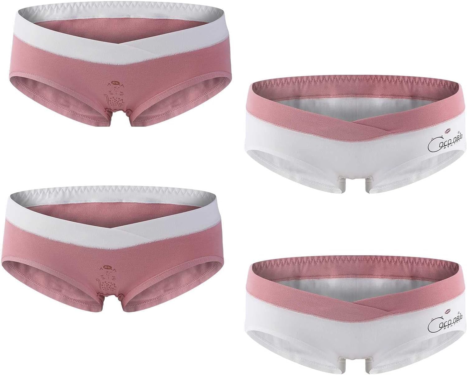 Maternity Panties / underwear / Low waist Maternity Panty - Cream