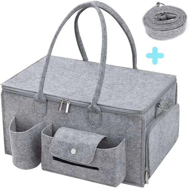 Diaper Caddy | Multifunctional Diaper bag| Unisex Diaper Bag | Traveling Baby bag | Diaper caddy with lid