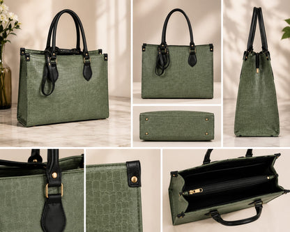 Premium Tote Bag for Women | Stylish Office Formal Bag | Spacious Handbag for Work, Travel & Daily Use | Durable Handles & Elegant Design