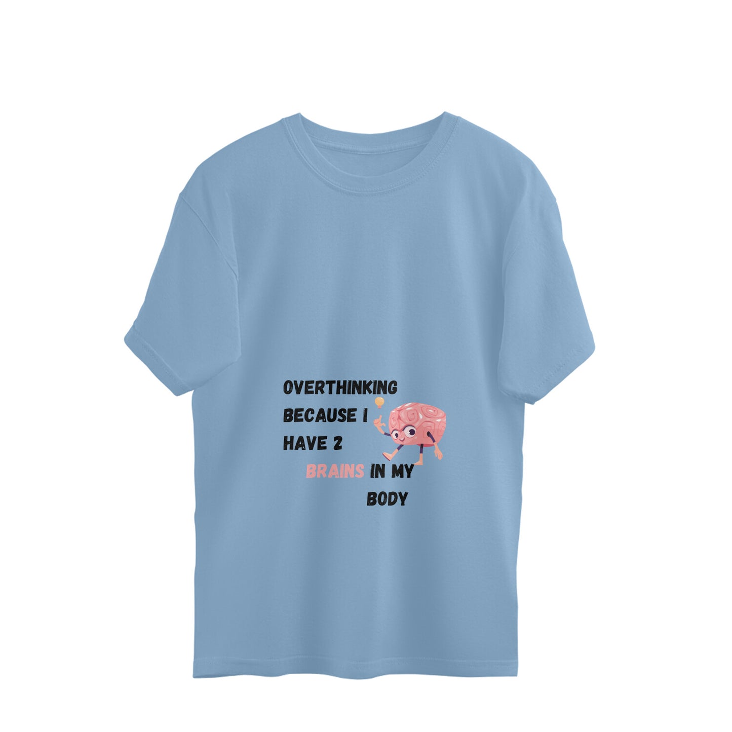 Overthinking - Oversized Pregnancy T-shirt