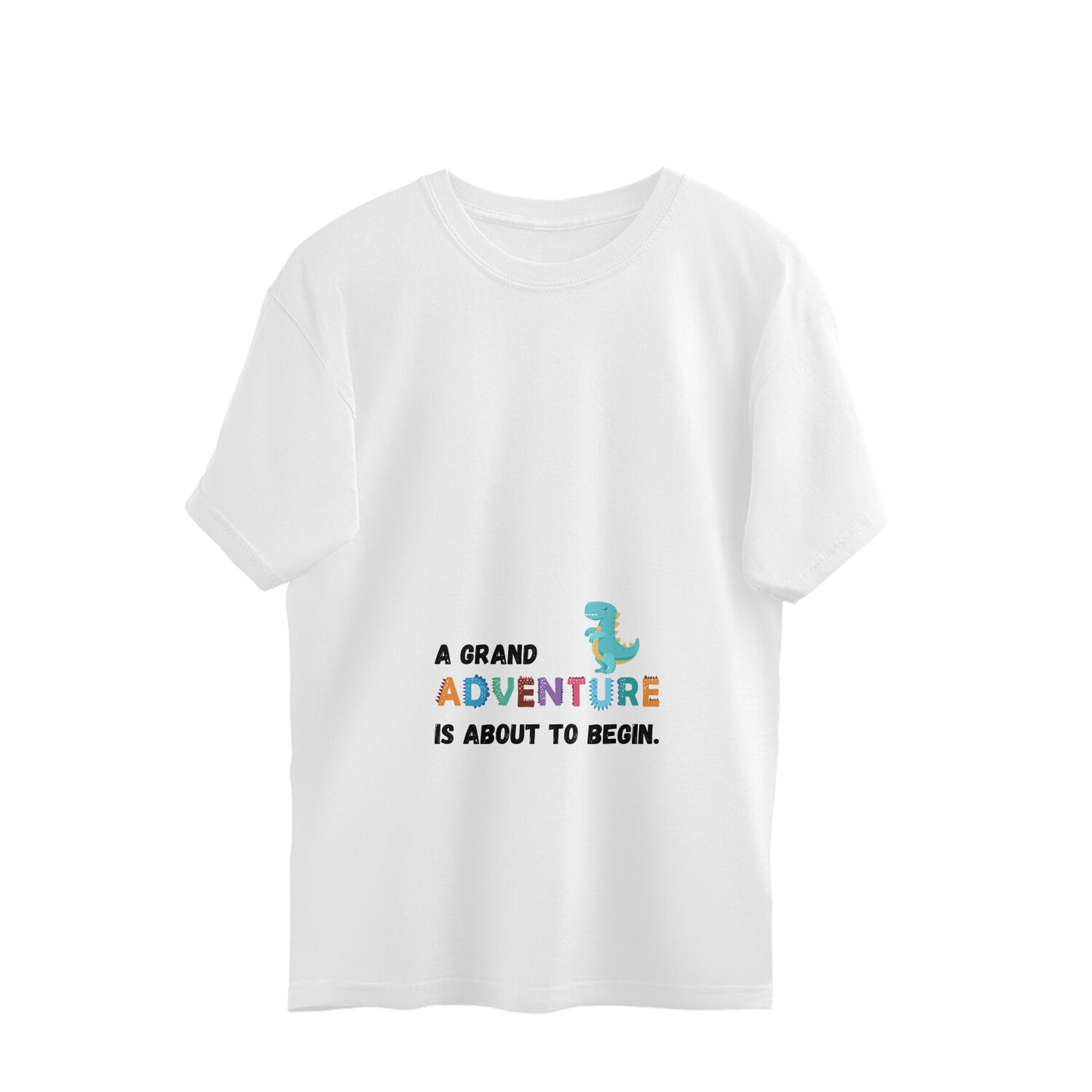 Grand Adventure - Oversized Pregnancy T-shirt