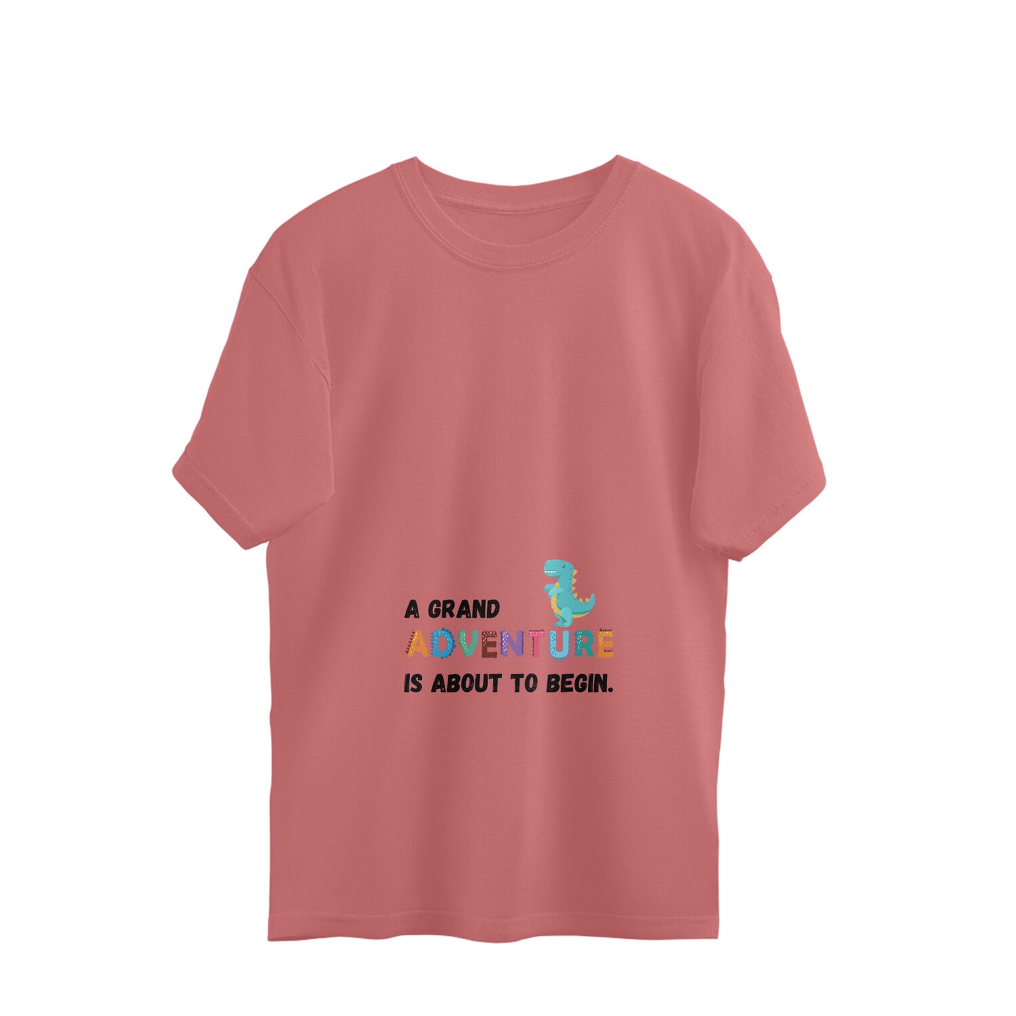 Grand Adventure - Oversized Pregnancy T-shirt