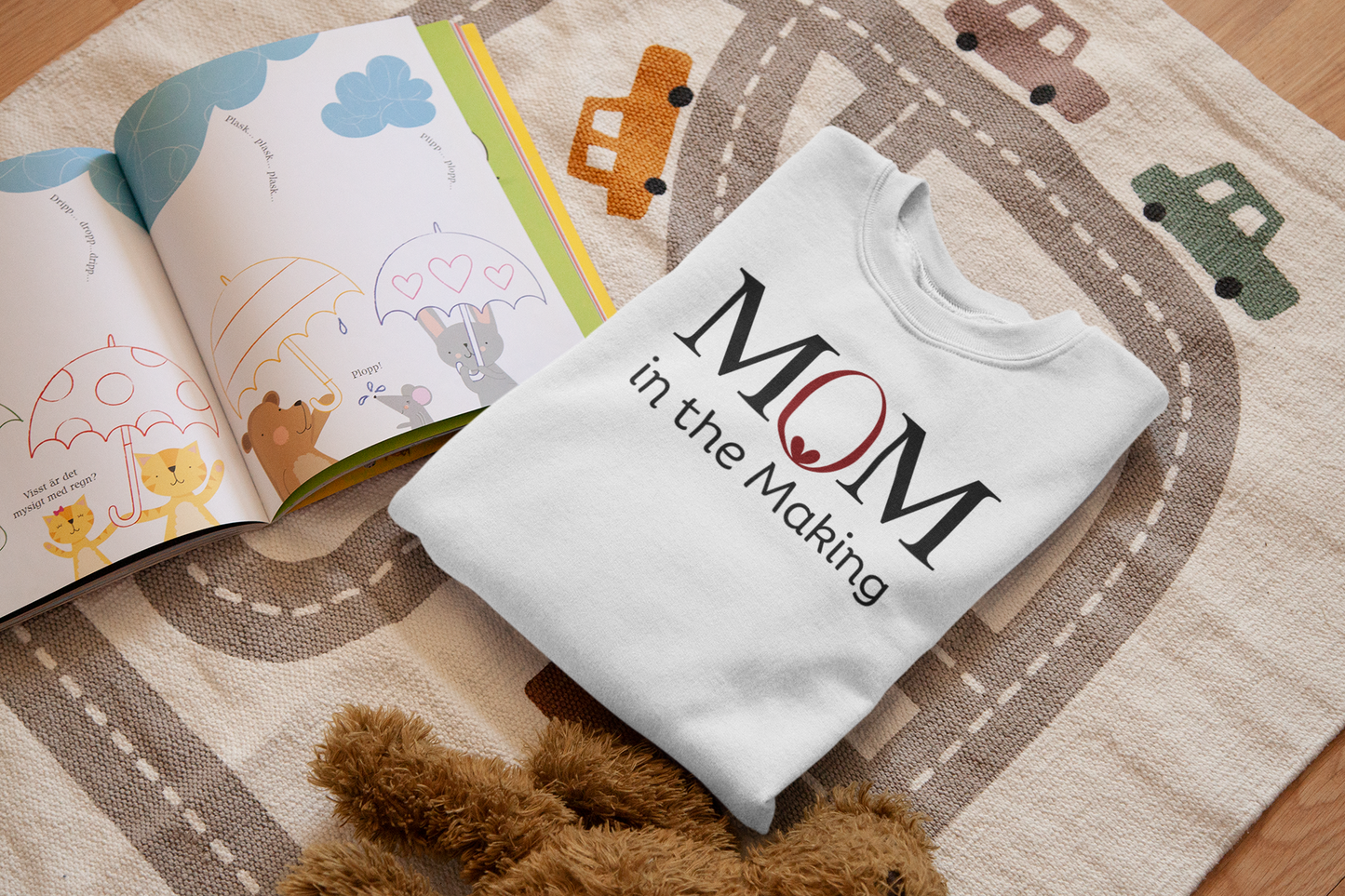 MOM in Making - Oversized Pregnancy T-shirt