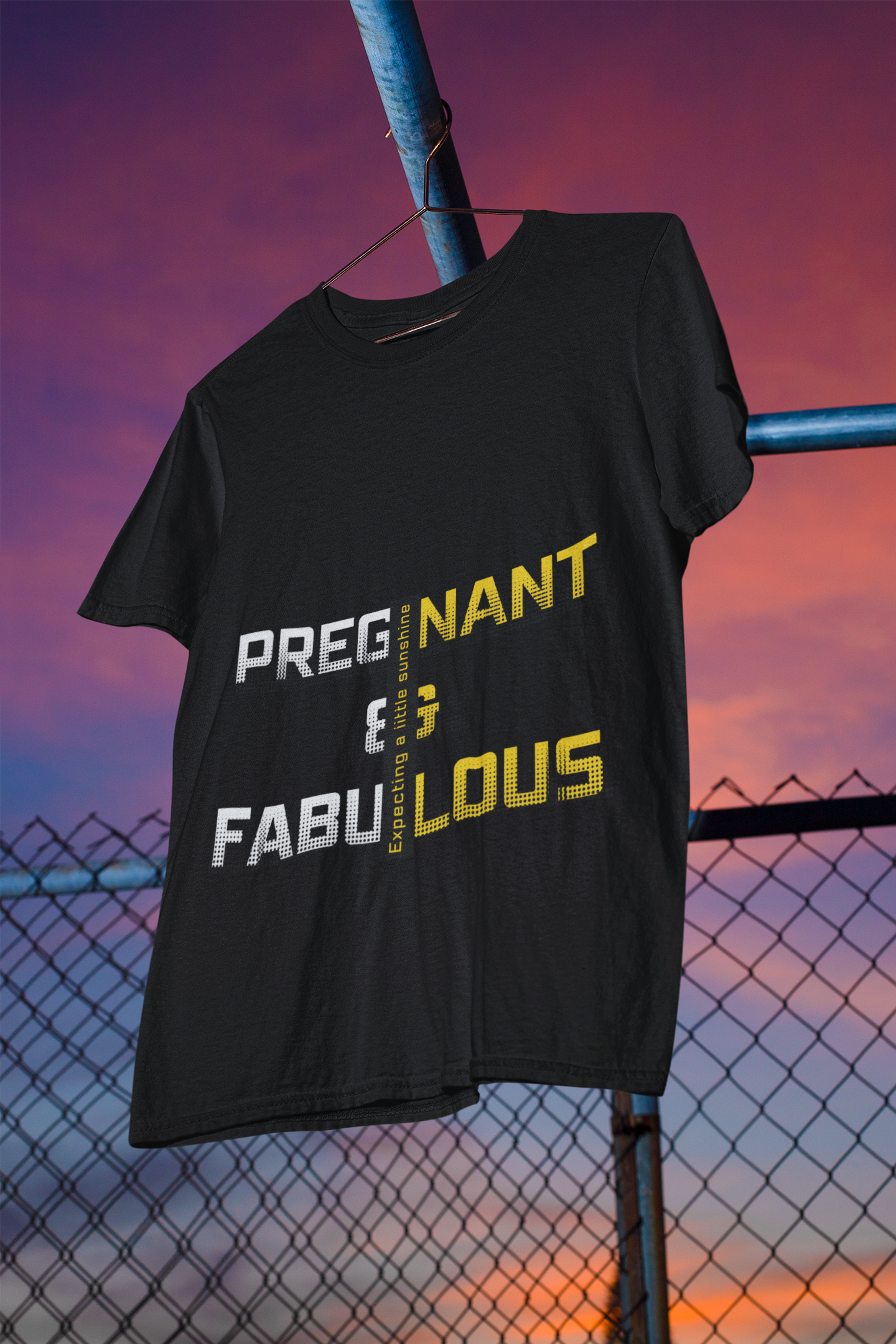 Pregnant & Fabulous - Oversized Maternity T-shirt