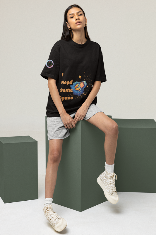 Space - Oversized Pregnancy T-shirt