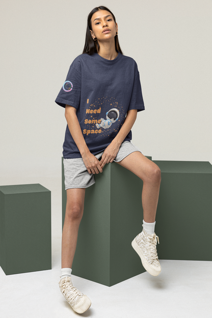 I need Space - Oversized Pregnancy T-shirt