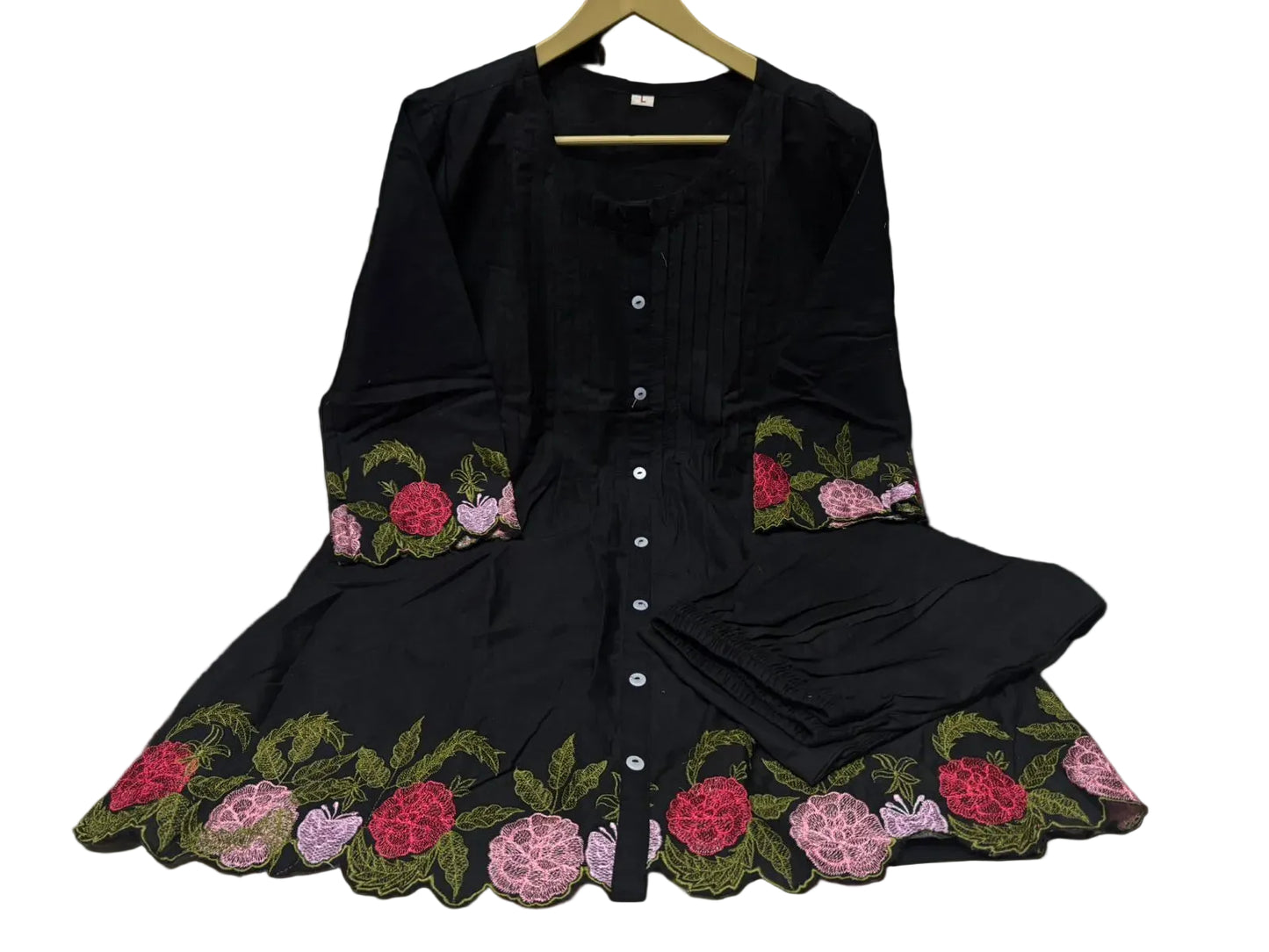 Co-ord set with embroidery