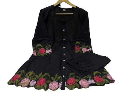 Co-ord set with embroidery