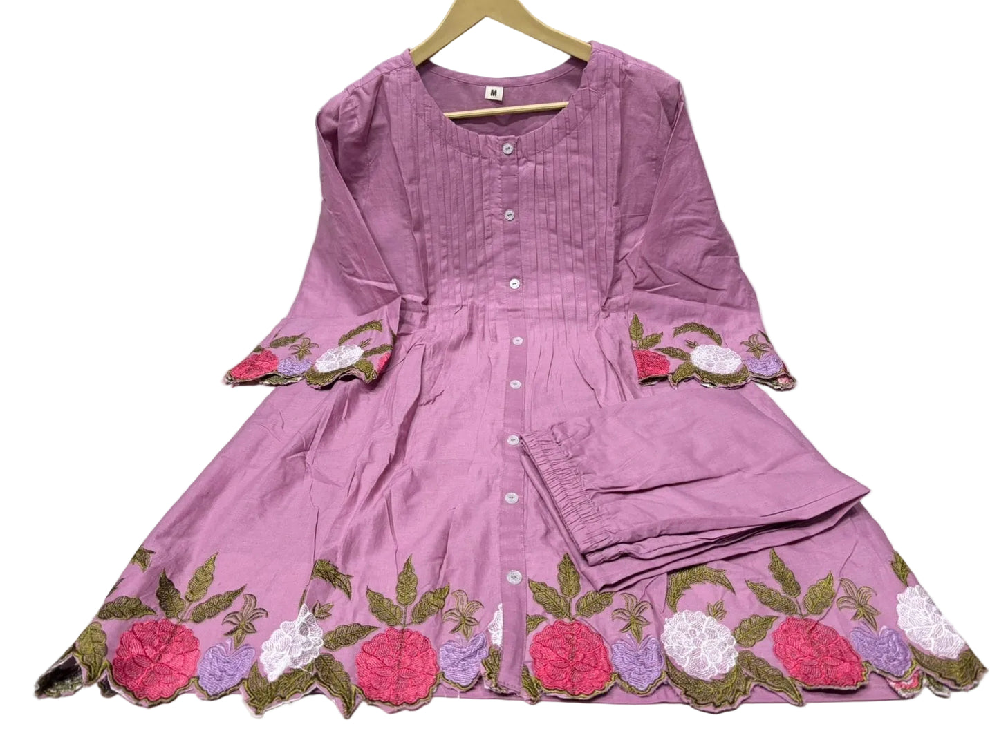 Co-ord set with embroidery