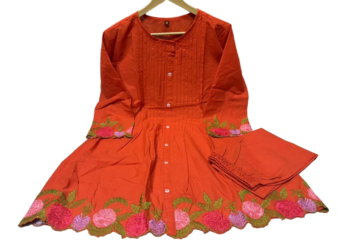 Co-ord set with embroidery