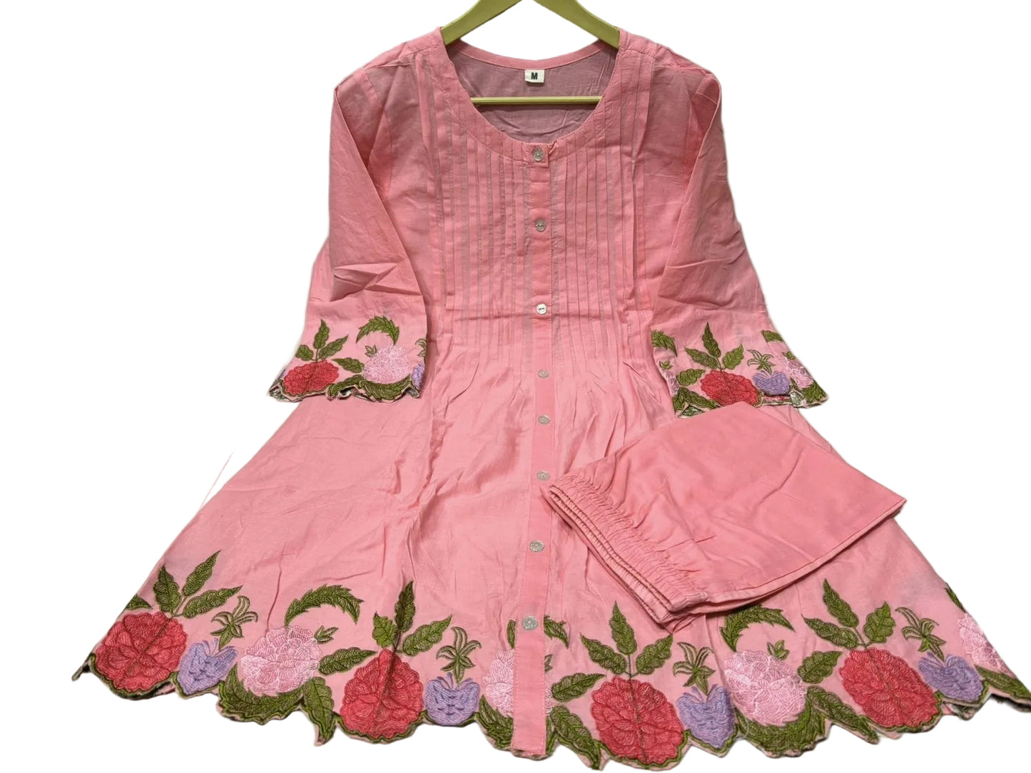 Co-ord set with embroidery