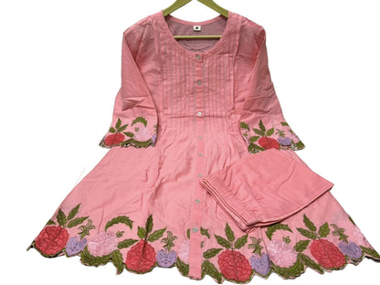 Co-ord set with embroidery