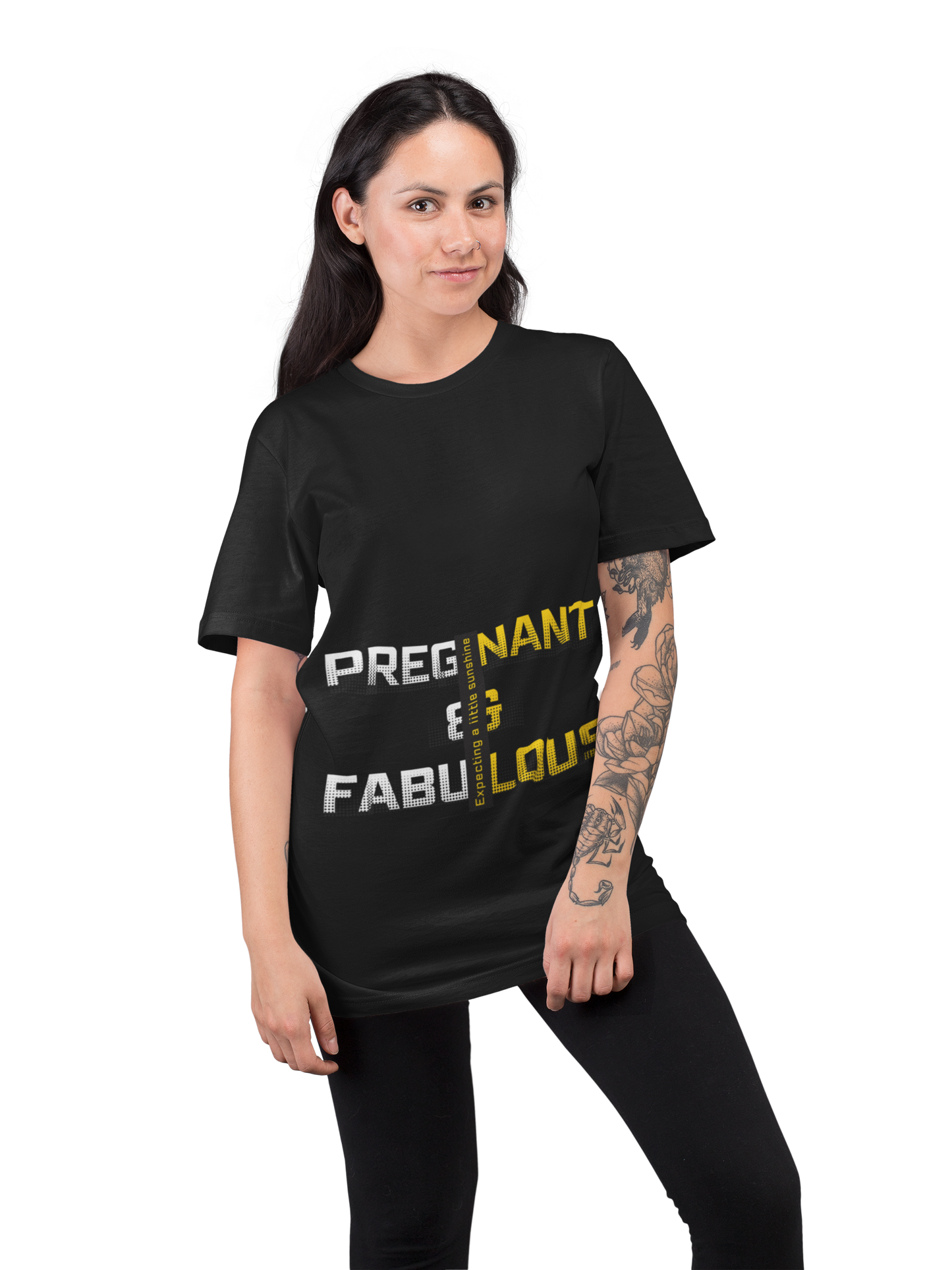 Pregnant & Fabulous - Oversized Maternity T-shirt