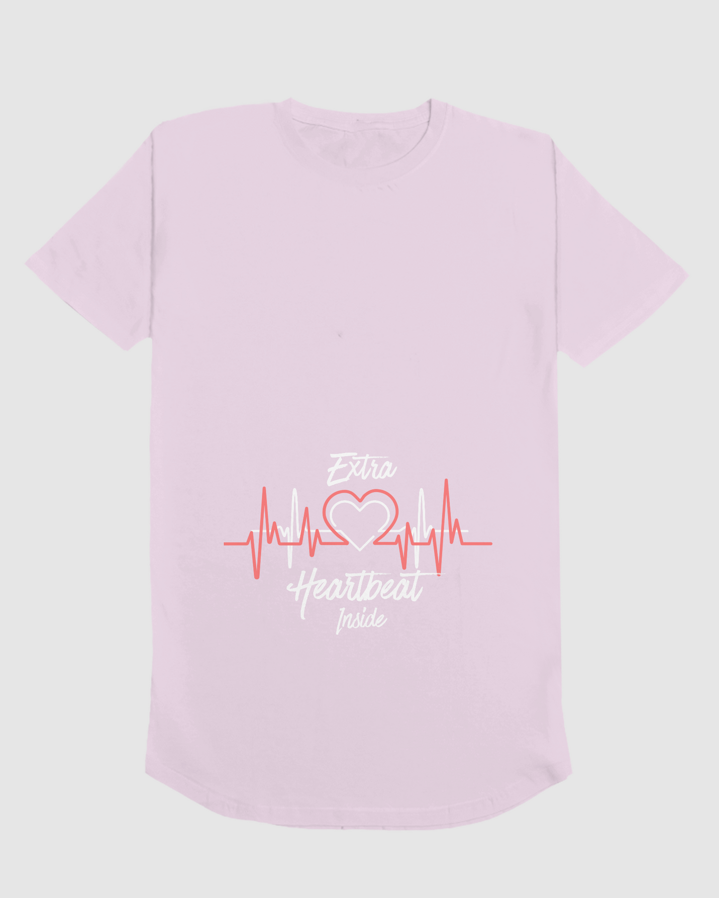 Extra Heartbeat - Oversized Pregnancy T-shirt