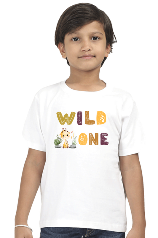 Wild One - 0 to 13 Years Boys T-shirt