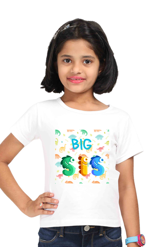 Big Sister - 0 to 13 years girls T-shirt