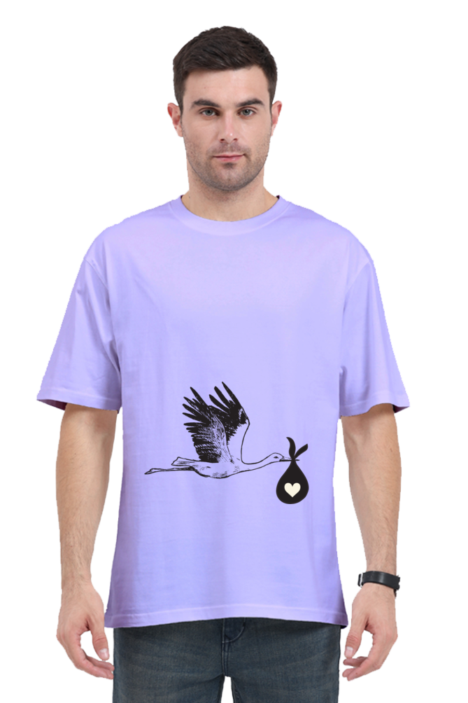 Stork - Oversized Pregnancy T-shirt