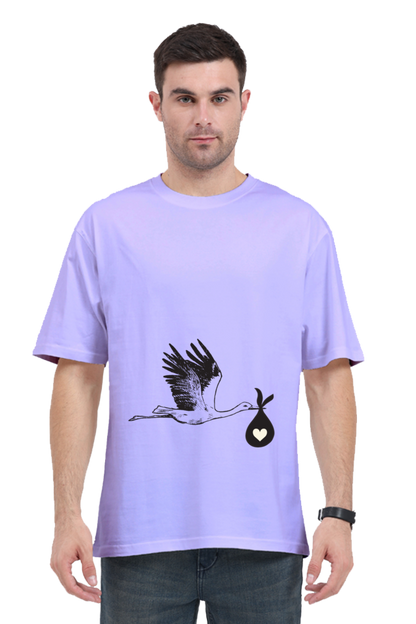 Stork - Oversized Pregnancy T-shirt