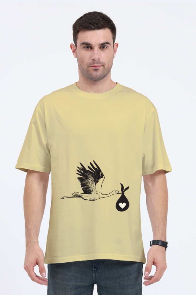 Stork - Oversized Pregnancy T-shirt