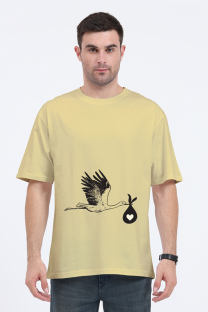 Stork - Oversized Pregnancy T-shirt