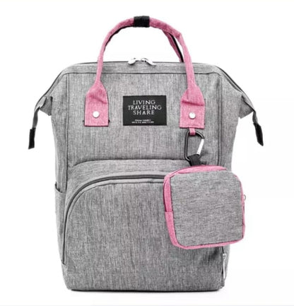 Multipurpose Diaper Bag cum Backpack Cum Tote Bag- Multifunctional Waterproof Bags