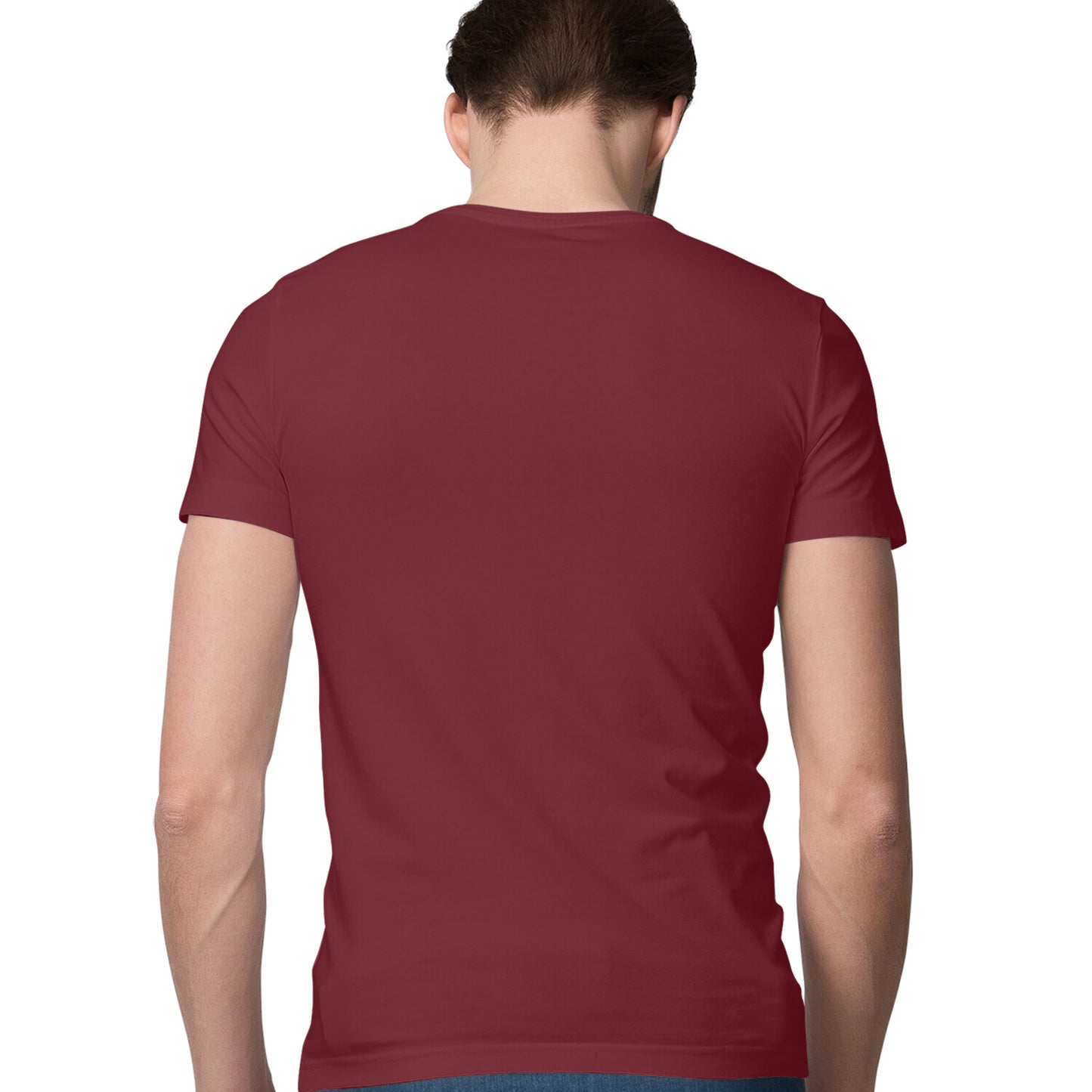 Maroon - Plain T Shirt