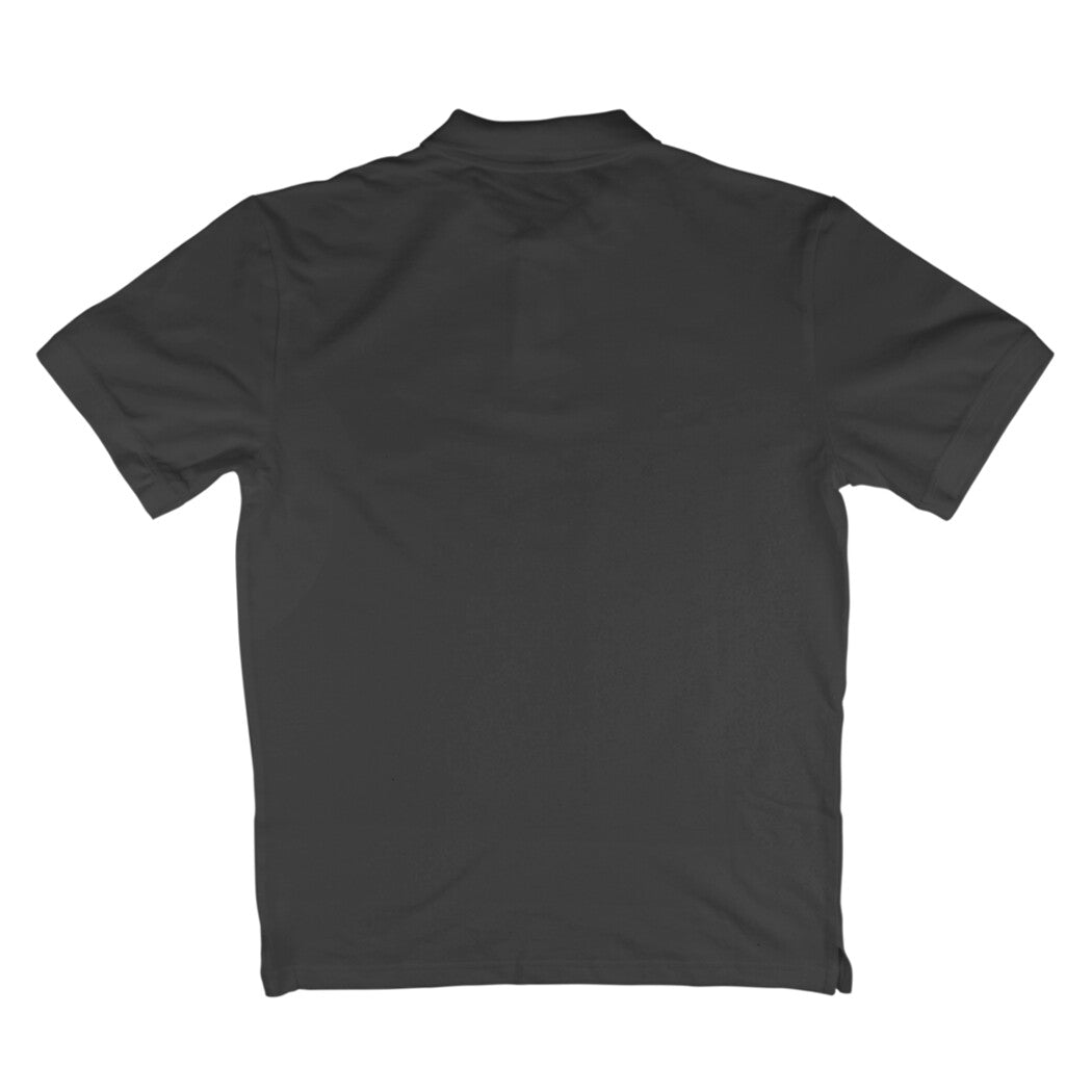 Black - Plain Polo – colorscoops.in