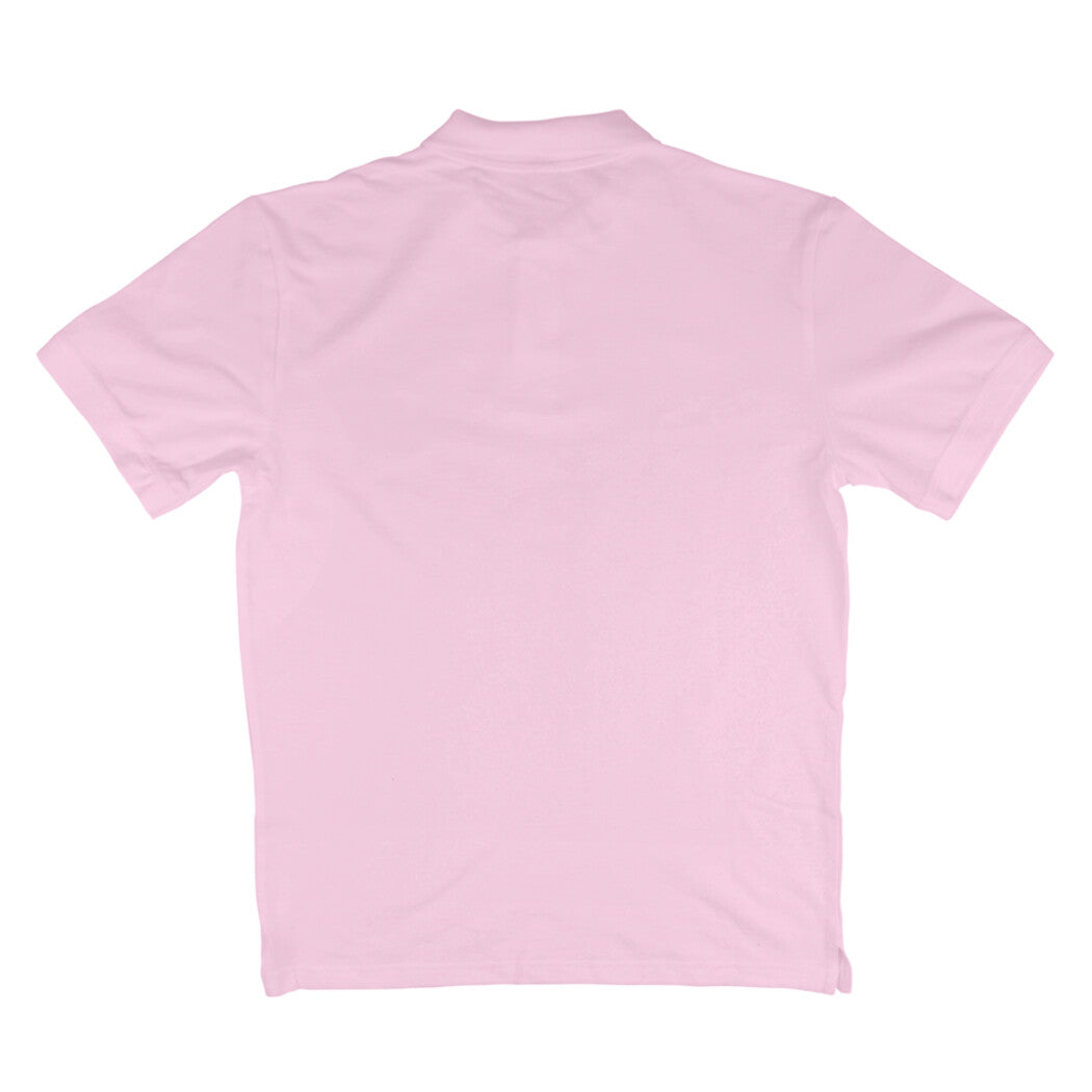 Pink - Men's Polo plain