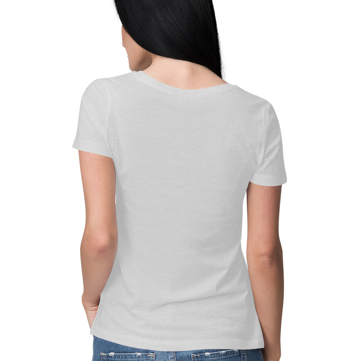 Mélange Grey - Plain Women's T-shirt