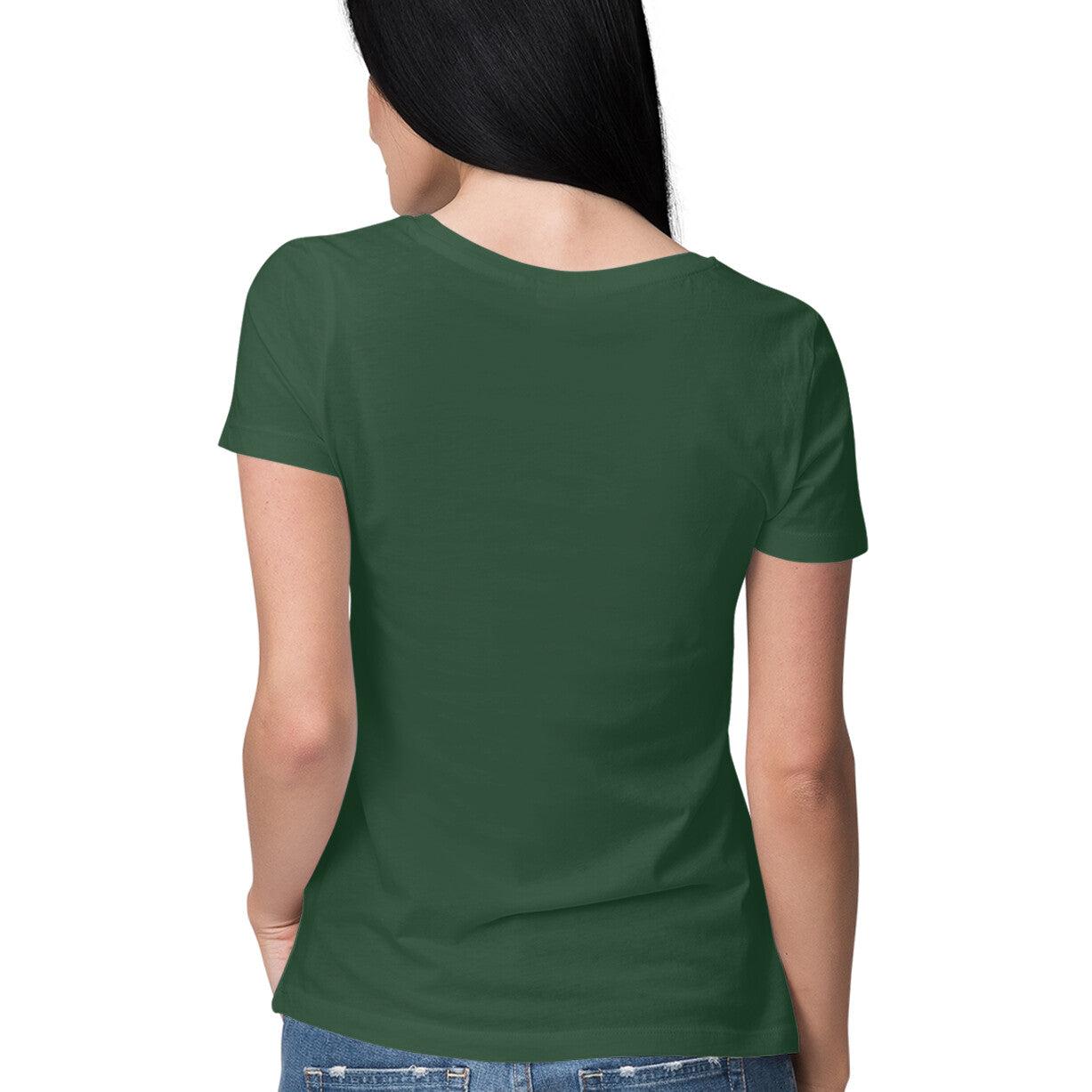 Olive Green - plain women's T-shirt