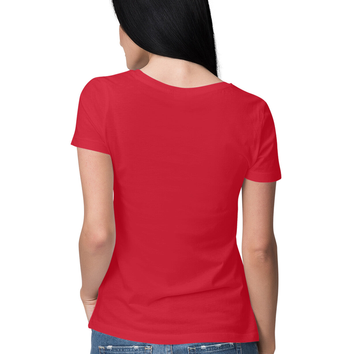 Red - Plain T-shirt